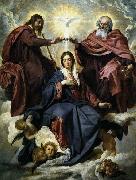 unknow artist The Coronation of the Virgin oil on canvas